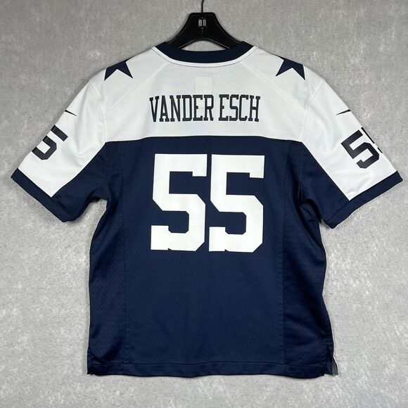 Nike Leighton Vander Esch #55 Dallas Cowboys Throwback Game Jersey Youth Large